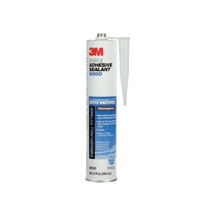 3M 06502 6504 Marine Adhesive Sealant, Black, 10 oz.