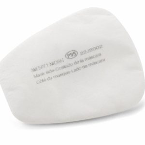 3M 07194 Respirator Filter; For 3M 6000 Series Cartridges/ 3M 603 Filter Adapter/ 3M 501 Filter Retainer And Reusable Respirators; Filters Out Asbestos/ Mold/ Silica/ Particulate/ Oil And Non-Oil Aerosol; White; Polyester; P95 NIOSH Approved; Single