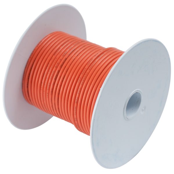 ANCOR 102599 ORANGE 16 AWG TINNED COPPER WIRE - 1000