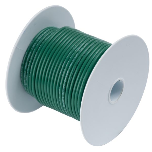 ANCOR 104325 GREEN 14 AWG TINNED COPPER WIRE - 250