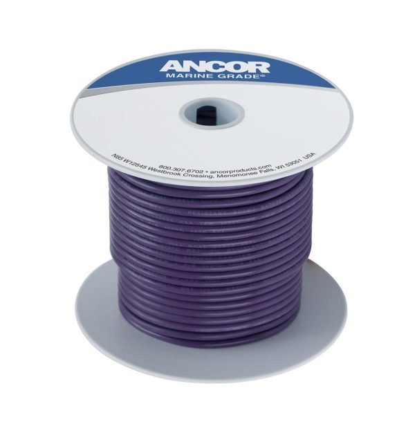 ANCOR 104710 Purple 14AWG Tinned Copper Wire - 100