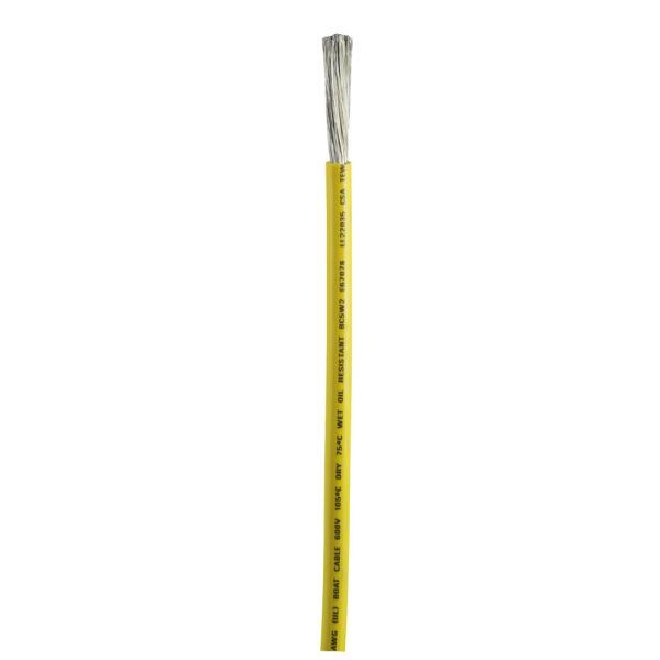ANCOR 1139-FT YELLOW 4 AWG BATTERY CABLE - SOLD BY THE FOOT