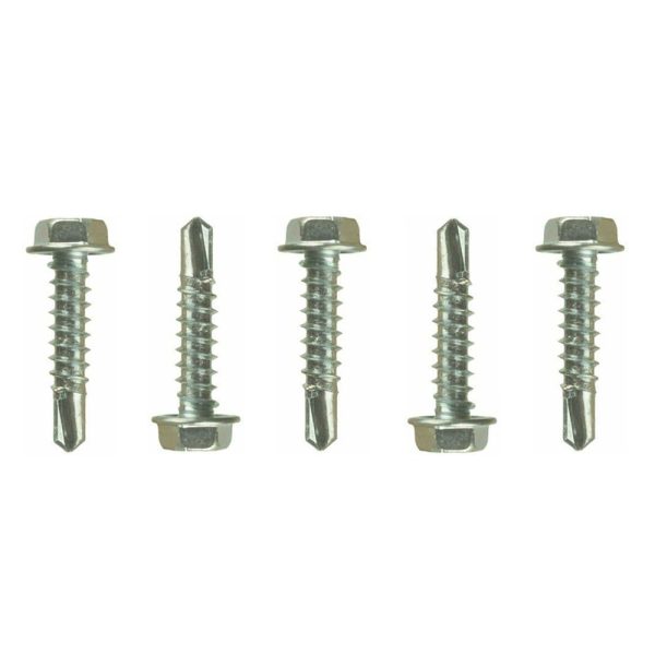 AP PRODUCTS 012-DP100 10 X 3/4 HEX WASHER HEAD-SELF TAPP, Self Tapping; #10 x 3/4 Inch Length; Hex Washer Head; Zinc; 100 Per Carton