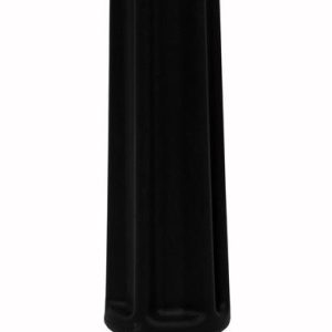 ATTWOOD 50163 5016-3 Heavy-Duty Rod Holder Extension, Black, Up to 6 Inches, Mounts to Round or Square 7/8 to 1 1/4-inch-Diameter Rail