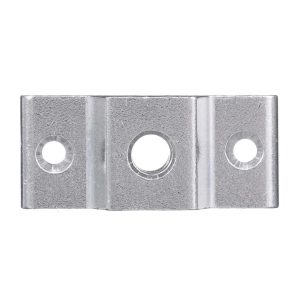 ATTWOOD 50727 5072-7 Sure-Grip Rod Holder Mounting Base Flat Rail Base, Fits Square Rail, Pre-Drilled, Extruded Aluminum,Silver