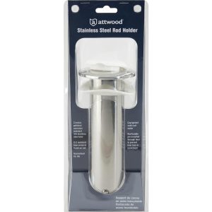 ATTWOOD 66364W7 Standard Series Rod Holder - 0 - White Insert
