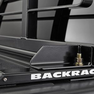 BACKRACK 40124 Headache Rack Mounting Kit; For Back Rack Headache Racks; Black; Works With Low Profile Tonneaus That Mount Inside The Bedrail; With Rail Plates/ Hardware