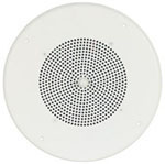 BOGEN S86T725PG8WBRVR 8in. Speaker 6 Oz Magnet w/ T725 Transformer Off White Grille Screw Terminal Recessed Volume Control