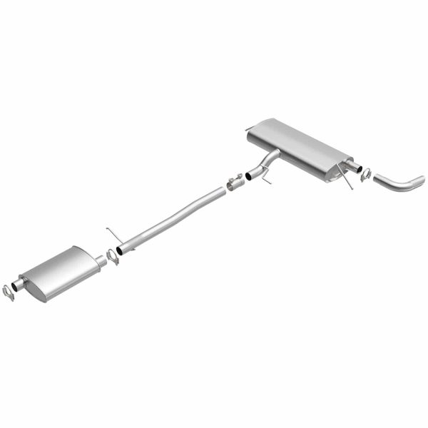 BRE EXHAUST 106-0020 Direct-Fit Replacement Exhaust System For 2010-2017 Chevrolet Equinox 2.4L, For 2010-2017 GMC Terrain 2.4L