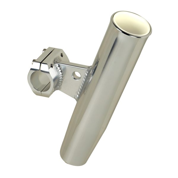 C.E. SMITH 53710 ALUMINUM CLAMP-ON ROD HOLDER - HORIZONTAL - 1.315 INCH OD - FITS 1 INCH PIPE