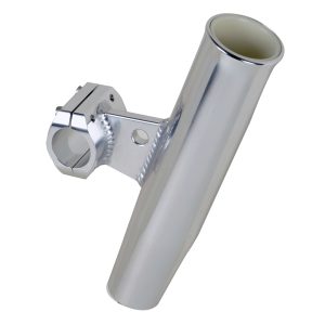 C.E. SMITH 53720 ALUMINUM CLAMP-ON ROD HOLDER - HORIZONTAL - 1.66 INCH OD - FITS 1-1/4 INCH PIPE