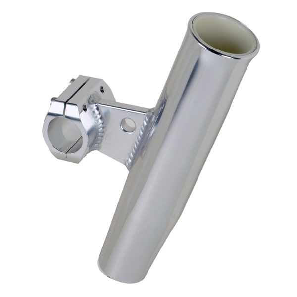 C.E. SMITH 53720 ALUMINUM CLAMP-ON ROD HOLDER - HORIZONTAL - 1.66 INCH OD - FITS 1-1/4 INCH PIPE