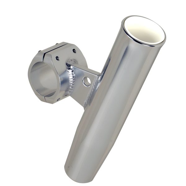 C.E. SMITH 53730 ALUMINUM CLAMP-ON ROD HOLDER - HORIZONTAL - 1.90 INCH OD - FITS 1-1/2 INCH PIPE