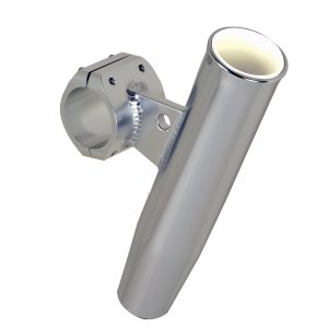 C.E. SMITH 53740 ALUMINUM CLAMP-ON ROD HOLDER - HORIZONTAL - 2.375 INCH OD - FITS 2 INCH PIPE