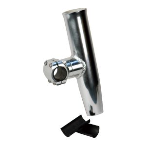C.E. SMITH 53772 ADJUSTABLE MID MOUNT ROD HOLDER ALUMINUM 1.66 INCH OR 1-1/2 INCH W/SLEEVE & HEX KEY