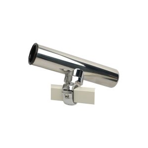 C.E. SMITH 55108A PONTOON SQUARE RAIL ADJUSTABLE CLAMP-ON ROD HOLDER
