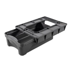 CAMCO 43450 Pop-A-Drawer, RV Under Cabinet Drawer - The Perfect Solution for Additional Storage in Your RV - Mounting Brackets and Hardware Included, Charcoal