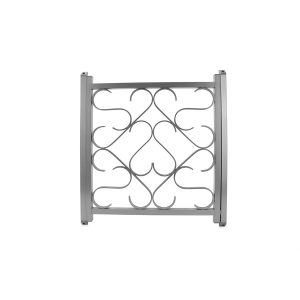 CAMCO 43991 Deluxe Aluminum RV Screen Door Grille | Adds a Sturdy Feel to the RV Door | Adjusts from 20-inches to 32-inches Wide