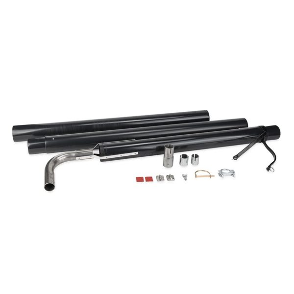 CAMCO 44461 Gen-Turi RV Generator Exhaust Venting System | Directs Generator Exhaust above the Roof Line while Reducing Noise |,Black