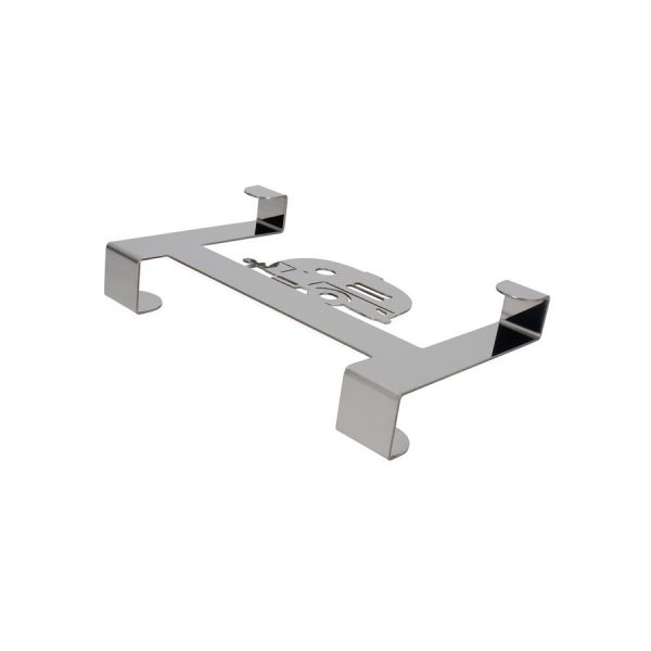 CAMCO 53381 Life is Better at The Campsite Over-The-Cabinet Hooks | Ideal for Small Spaces | Made of Durable Stainless Steel |, Silver, Medium
