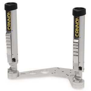 CANNON 1907024 DOWNRIGGER MOUNT ROD HOLDER - SILVER
