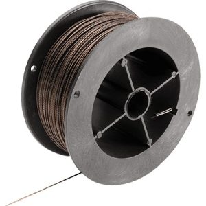 CANNON 2215396 Downrigger Cable, 200FT Spool, Stainless