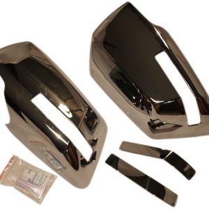 COAST TO COAST CCIMC67410 New Chrome Side Rear View Full Mirror Covers Trim Set for The GMC Acadia, Outlook & Chevy Traverse
