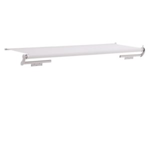 DOMETIC 98001CQ.162B Awning; DELUXE SLIDETOPPER; Slide-Out Awning; Automatically Extends/ Retracts With The Slide Out; 162 Inch Length; Polar White; Vinyl; Polar White Vinyl Weather Cover; Polar White Casting
