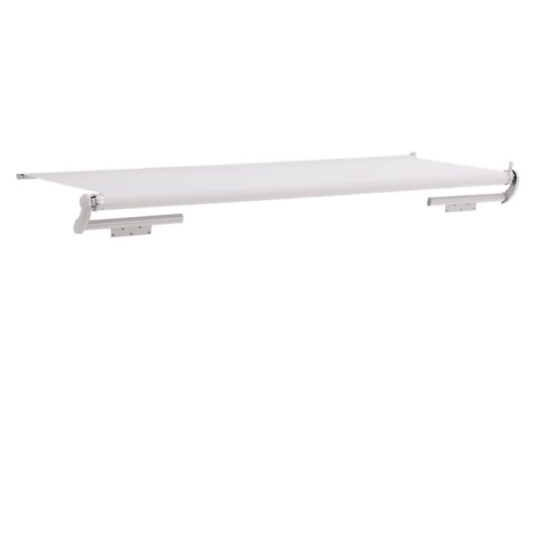 DOMETIC 98001CQ.162B Awning; DELUXE SLIDETOPPER; Slide-Out Awning; Automatically Extends/ Retracts With The Slide Out; 162 Inch Length; Polar White; Vinyl; Polar White Vinyl Weather Cover; Polar White Casting