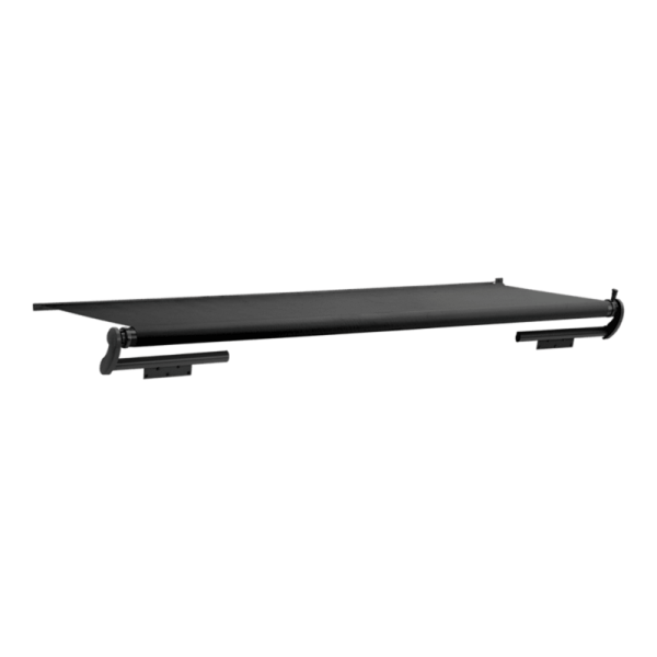 DOMETIC 98001FJ.156U Awning; DELUXE SLIDETOPPER; Slide-Out Awning; Automatically Extends/ Retracts With The Slide Out; 156 Inch Length; Black; Vinyl; Black Vinyl Weather Cover; Black Casting