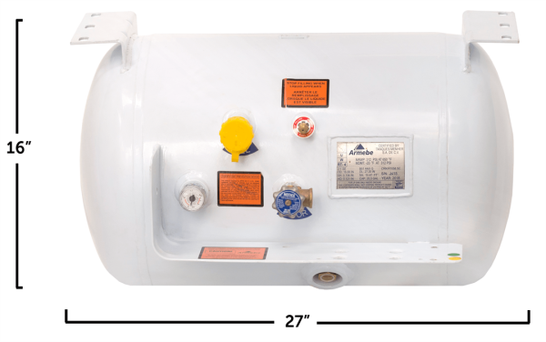 FLAME KING YSN203 YSN Imports 20.3 GAL RV ASME Vapor Cylinder