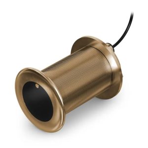 GARMIN 010-02867-00 Transducer; GT12M-THF; Thru-Hull Mount With 0 Degree Tilt Element; 8 Pin; 800 Foot Saltwater/ 1200 Foot Freshwater Maximum Depth; 85 To 165 kHz Medium Band CHIRP Frequency; 0 To 7 Degree Transom Angle