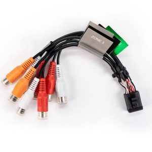 GARMIN 010-12812-02 LOOM E PORT-RCA ZONE 3+4 FUSCONN, Zone 3 And Zone 4 Connector; Compatible With ApolloMS-RA770 Marine Radio