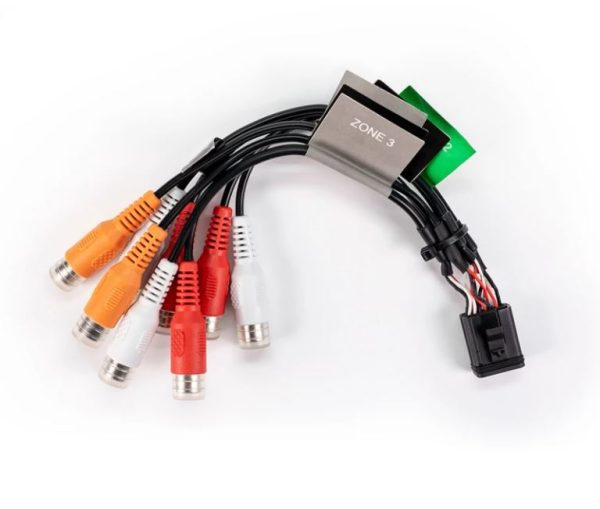 GARMIN 010-12812-02 LOOM E PORT-RCA ZONE 3+4 FUSCONN, Zone 3 And Zone 4 Connector; Compatible With ApolloMS-RA770 Marine Radio