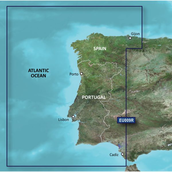 GARMIN 010-C0767-00 BLUECHART G2 VISION HD - VEU009R - PORTUGAL & NW SPAIN - MICROSD/SD