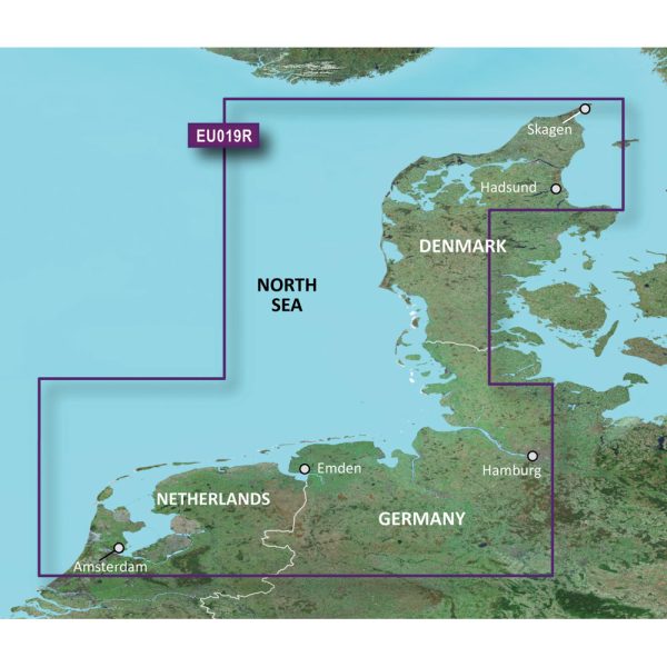 GARMIN 010-C0776-00 BLUECHART G2 VISION HD - VEU019R - ALBORG TO AMSTERDAM - MICROSD;/SD