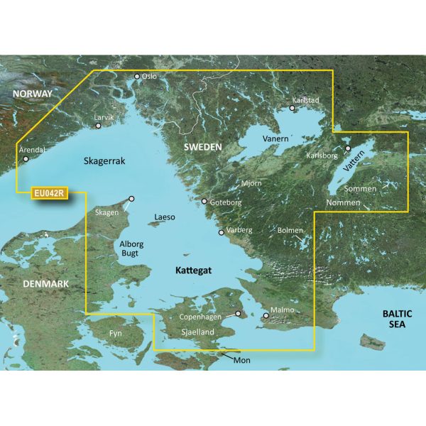 GARMIN 010-C0779-00 BLUECHART G2 VISION HD - VEU042R - OSLO TO TRELLEBORG - MICROSD;/SD