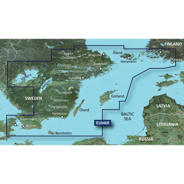 GARMIN 010-C0782-20 BLUECHART G2 HD - HXEU046R - OREGRUND ALAND TO MALMO - MICROSD/SD