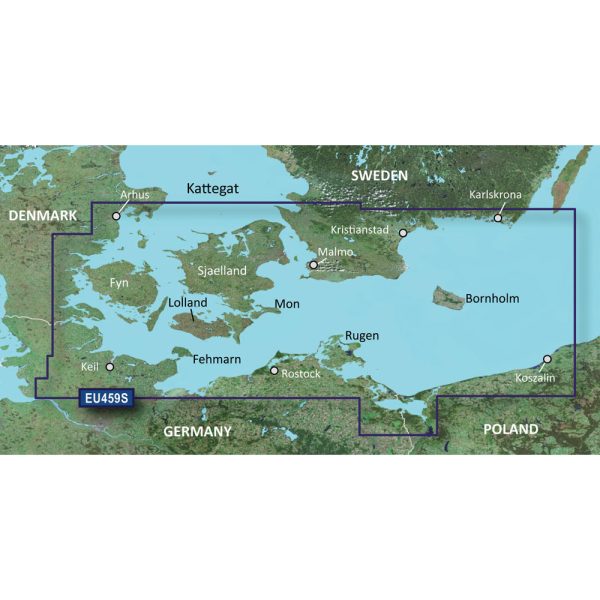 GARMIN 010-C0803-00 BLUECHART G2 VISION HD - VEU459S - ÅRHS-KIEL-KOSZALIN - MICROSD;/SD
