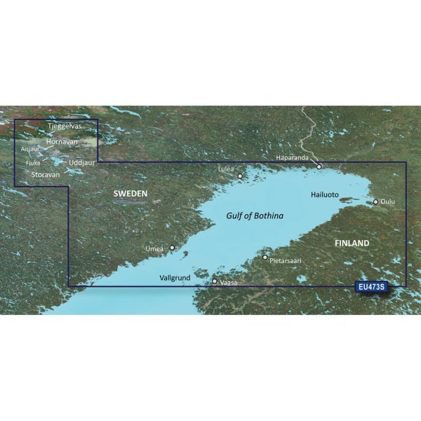 GARMIN 010-C0817-00 BLUECHART G2 VISION HD - VEU473S - GULF OF BOTHNIA, NORTH - MICROSD;/SD