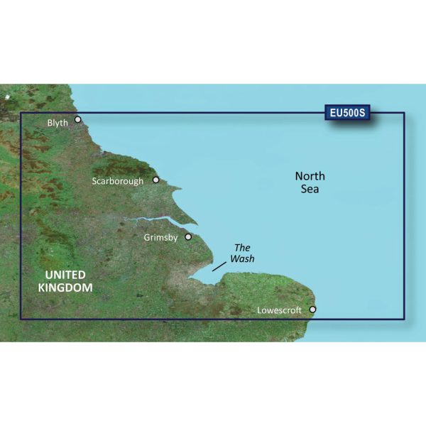 GARMIN 010-C0844-00 BLUECHART G2 VISION HD - VEU500S - BLYTH TO LOWESTOFT - MICROSD;/SD