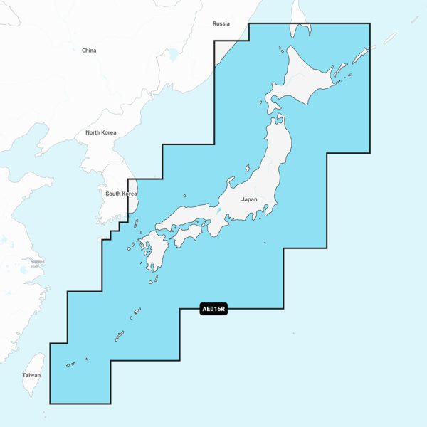 GARMIN 010-C1215-00 NAVIONICS VISION+ NVAE016R - JAPAN - LAKES AND COAST - MARINE CHART