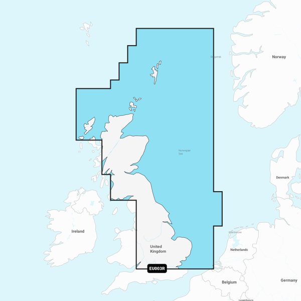 GARMIN 010-C1231-20 NAVIONICS+ NSEU003R - GREAT BRITAIN, NORTHEAST COAST - MARINE CHART
