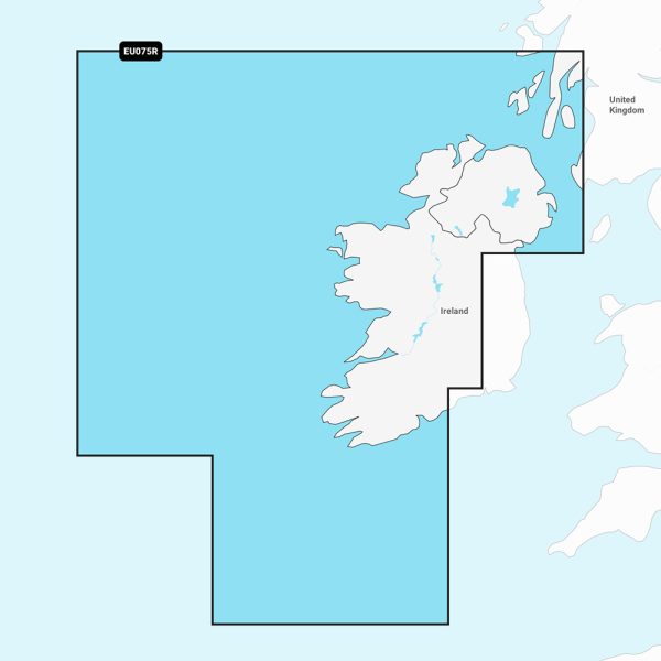 GARMIN 010-C1233-00 NAVIONICS VISION+ NVEU075R - IRELAND, WEST COAST - MARINE CHART