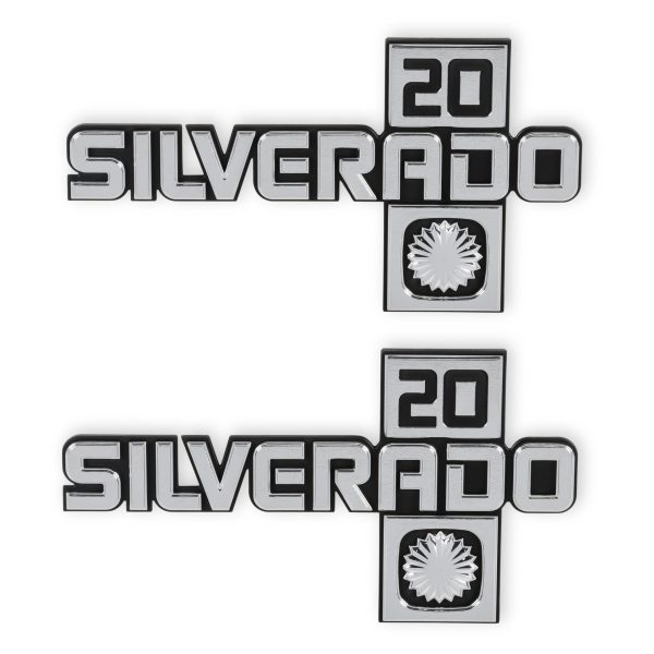 HOLLEY 04-553 Brothers Trucks Fender Emblems