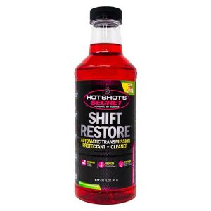 HOT SHOTS SECRET HSSTSE32Z SHIFT RESTORE CVT and AUTOMATIC TRANSMISSION PROTECTANT + CLEANER; 1 Quart Bottle