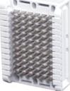 HUBBELL HPW66B16 BLOCK, MODULAR, 66B, 6PR