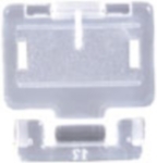 HUBBELL HXJDC25 JACK HXJ DUST COVERS 25PK
