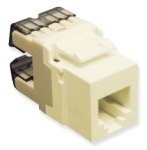ICC IC1076F0AL 6P6C High Density Modular Connector Almond