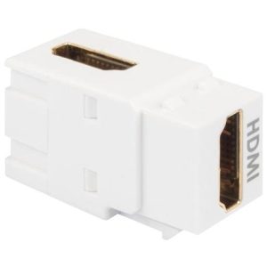 ICC IC107AHMWH MODULE, 90 DEGREE HDMI, F-F, WHITE